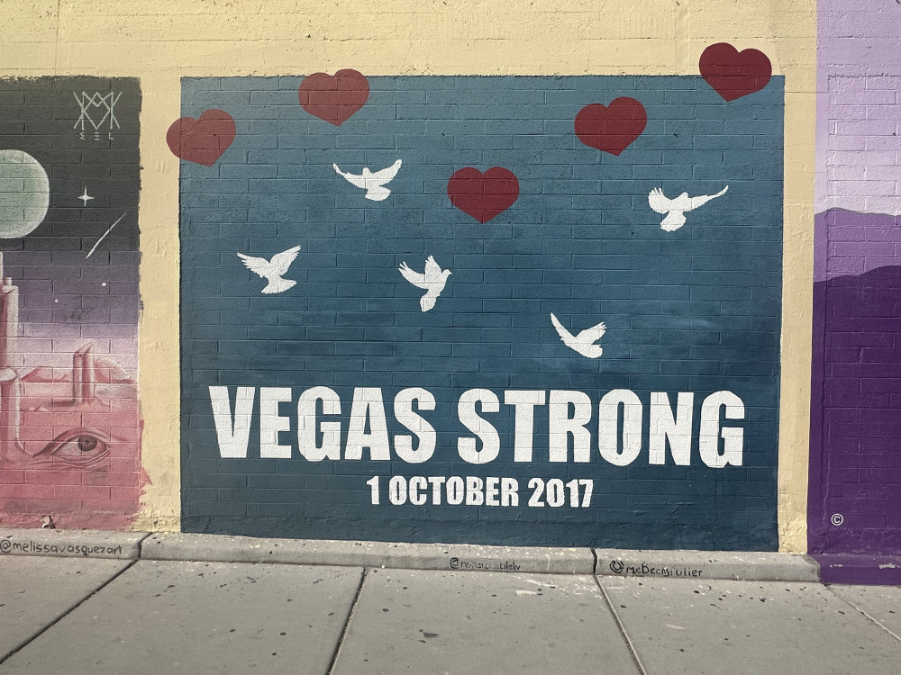 mural in Las Vegas by artist unknown.