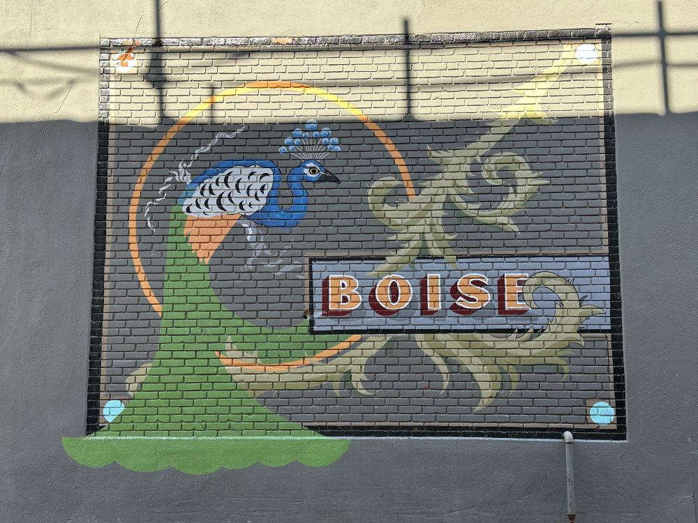 mural in Boise by artist unknown.