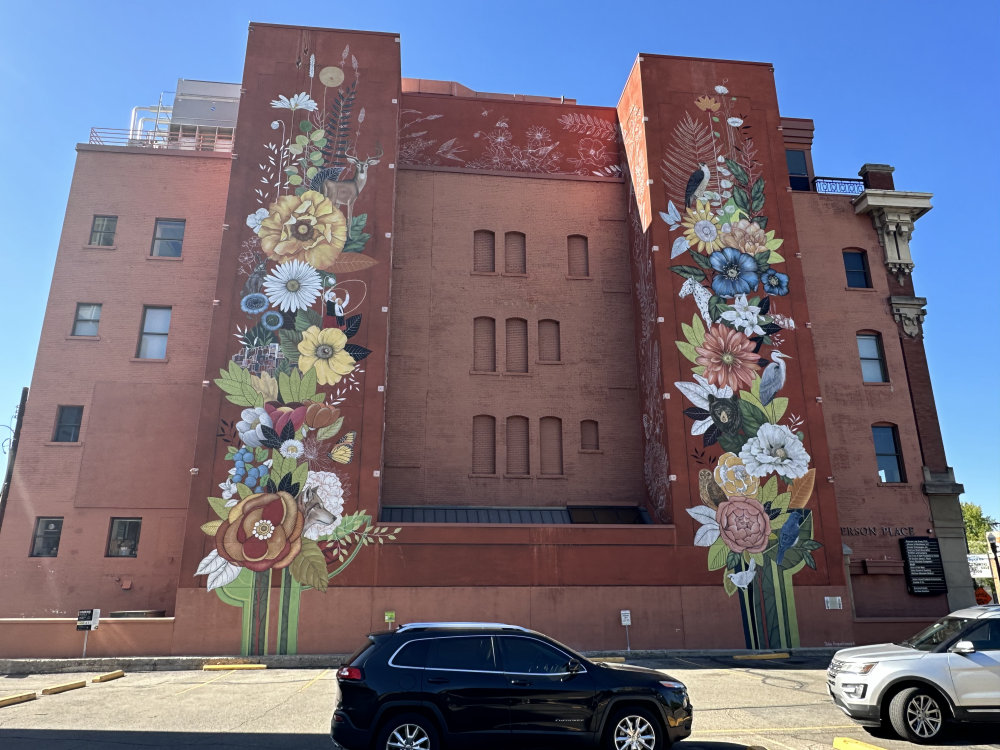 mural in Boise by artist unknown.