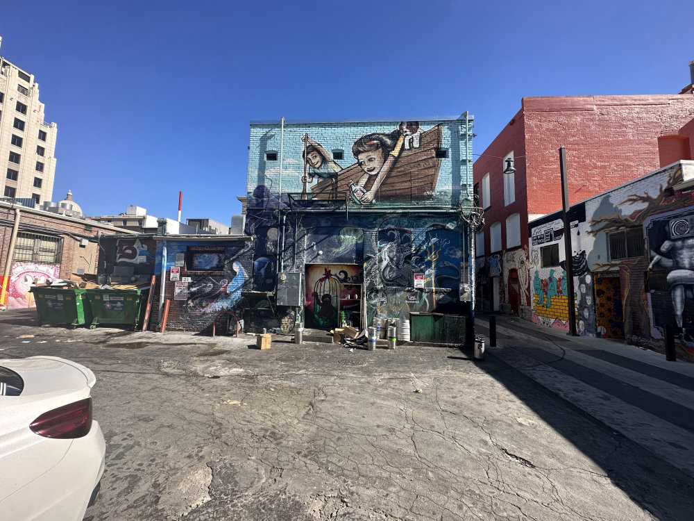 mural in Boise by artist unknown.