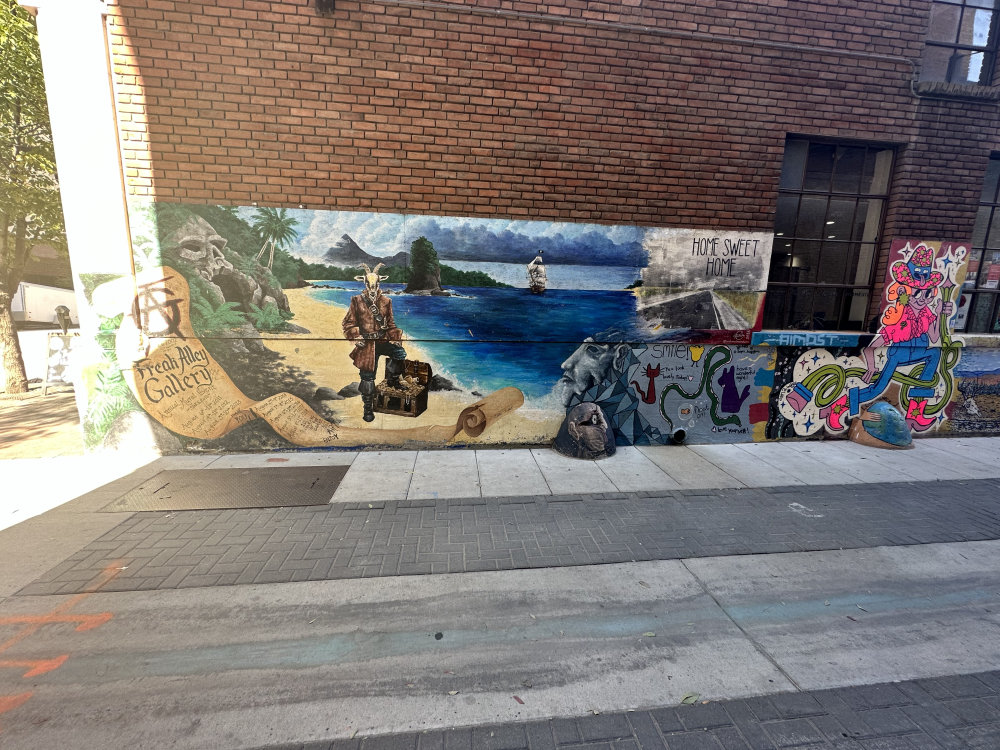 mural in Boise by artist unknown.