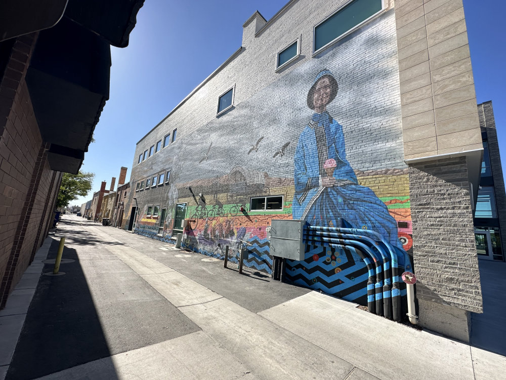 mural in Twin Falls by artist unknown.