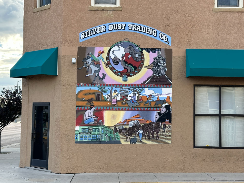 mural in Gallup by artist unknown.