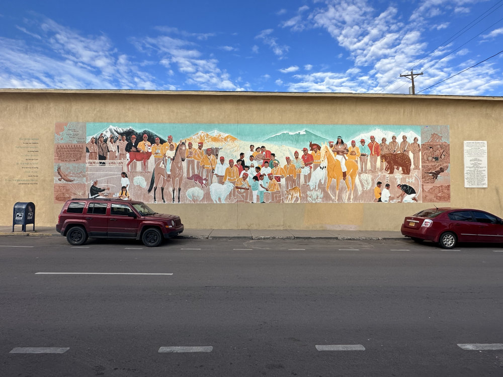 mural in Gallup by artist unknown.