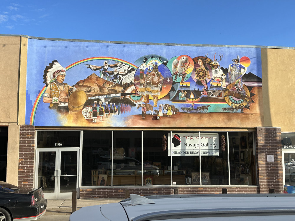 mural in Gallup by artist unknown.