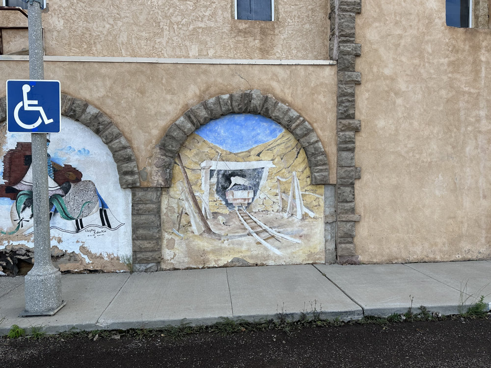 mural in Gallup by artist unknown.