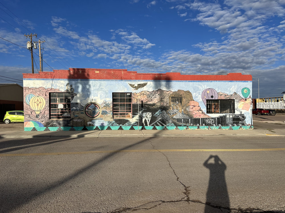 mural in Gallup by artist unknown.