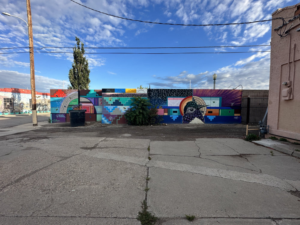 mural in Gallup by artist unknown.