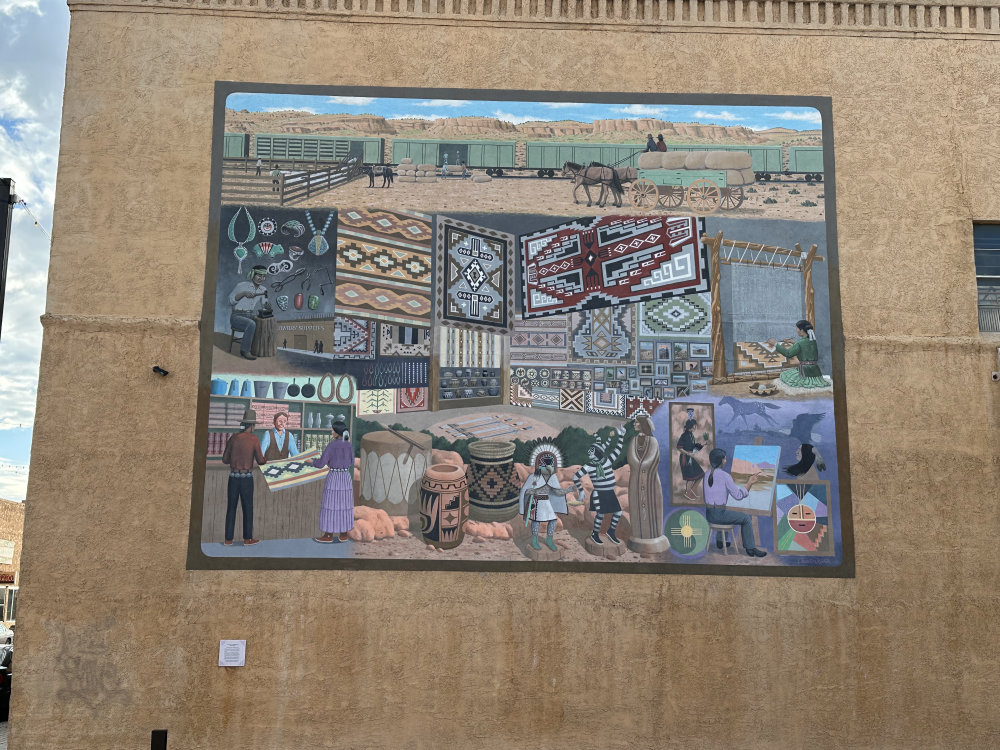 mural in Gallup by artist unknown.