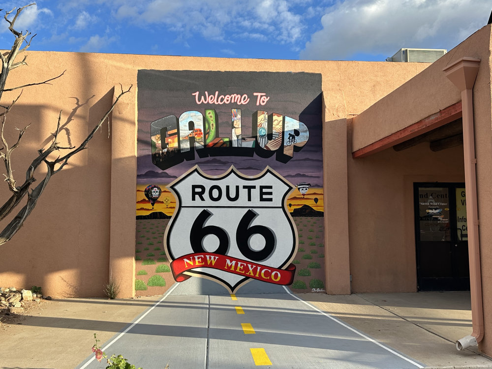 mural in Gallup by artist unknown.