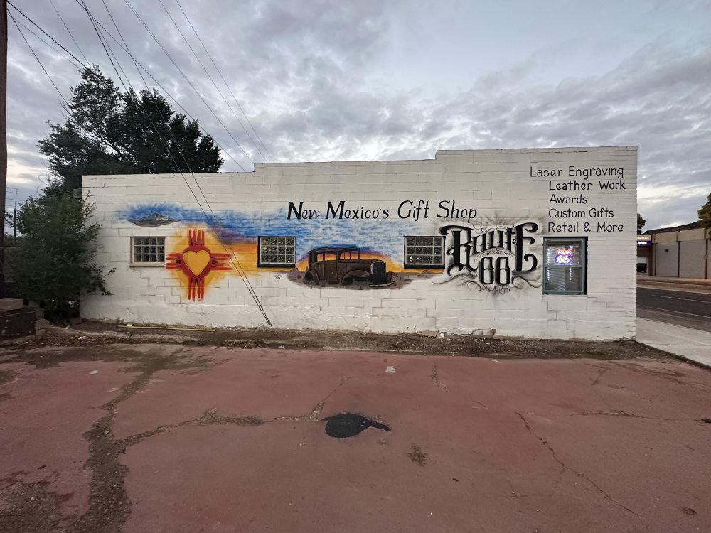 mural in Grants by artist unknown.