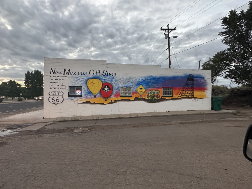 mural in Grants by artist unknown.