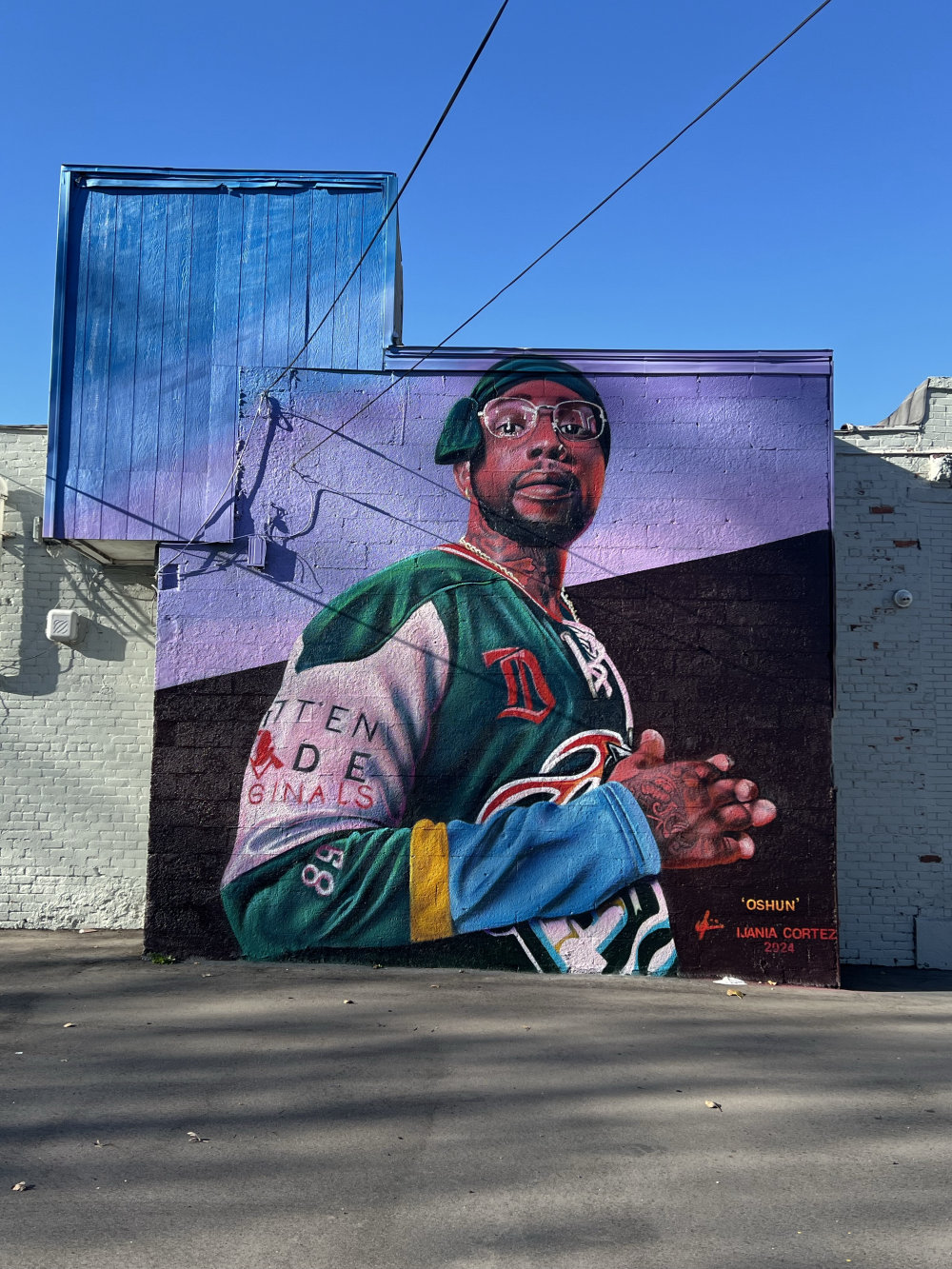 mural in Detroit by artist Ijania Cortez.