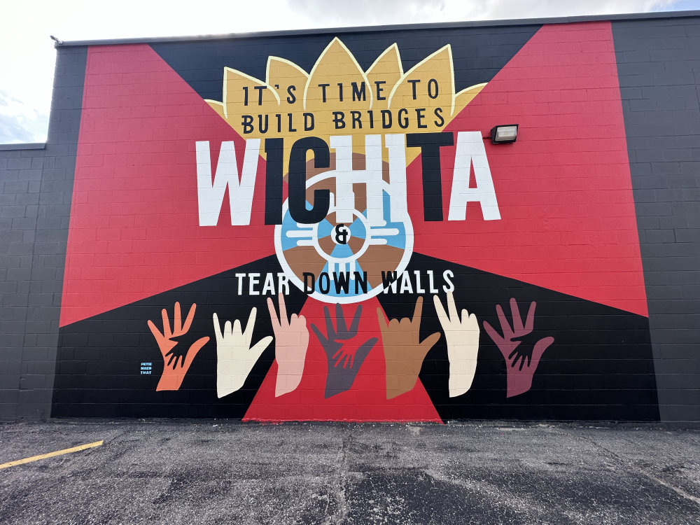 mural in Wichita by artist unknown.