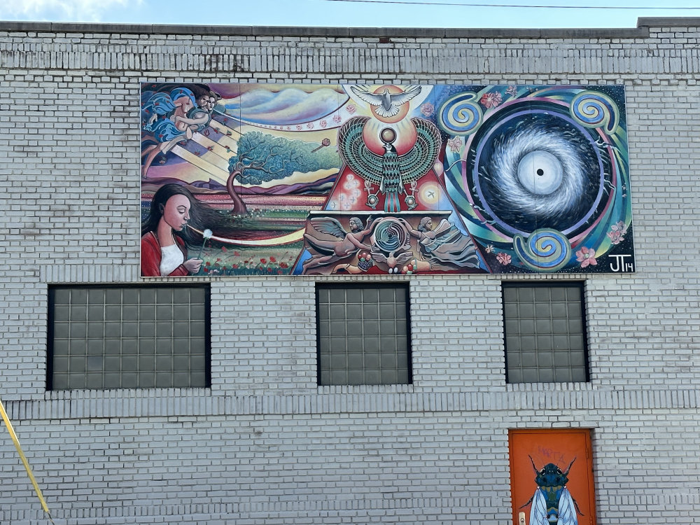 mural in Wichita by artist unknown.