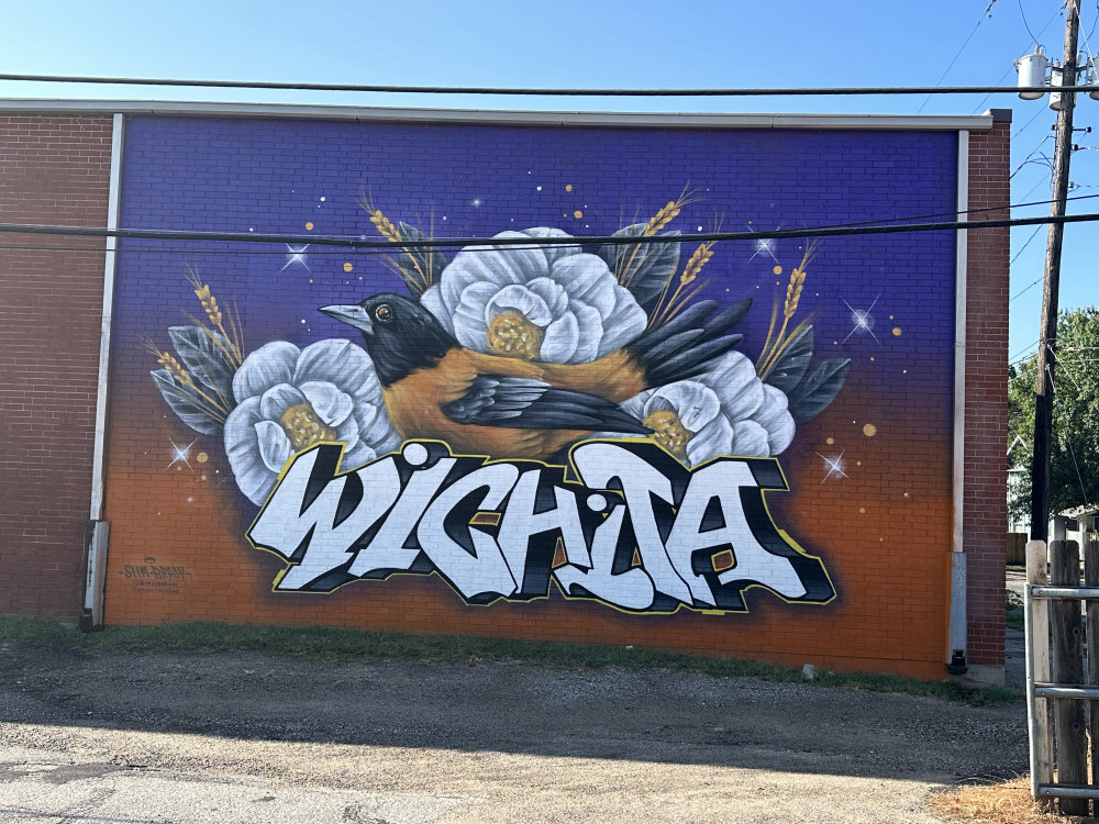 mural in Wichita by artist unknown.