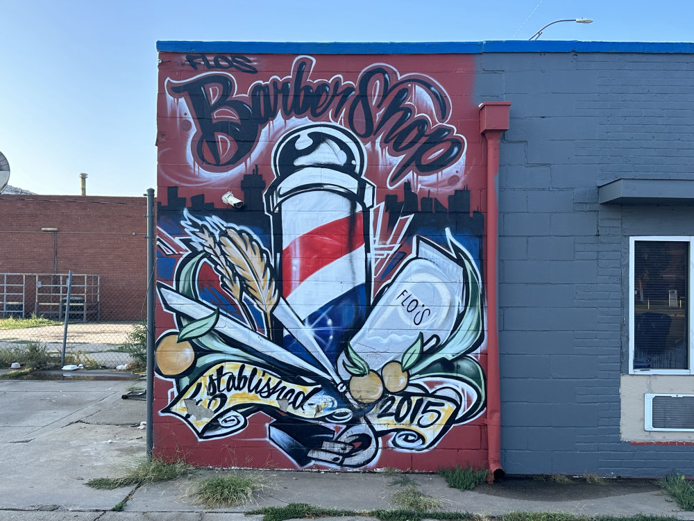 mural in Wichita by artist unknown.