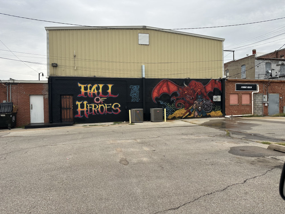 mural in Ponca City by artist unknown.