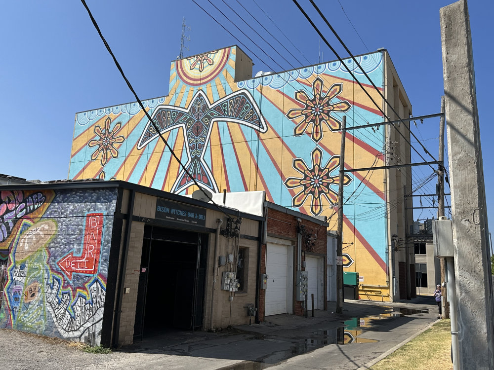 mural in Norman by artist unknown.