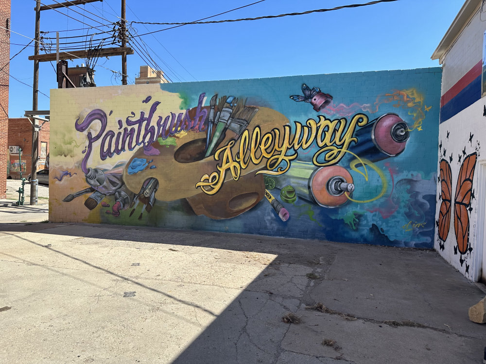 mural in San Angelo by artist unknown.