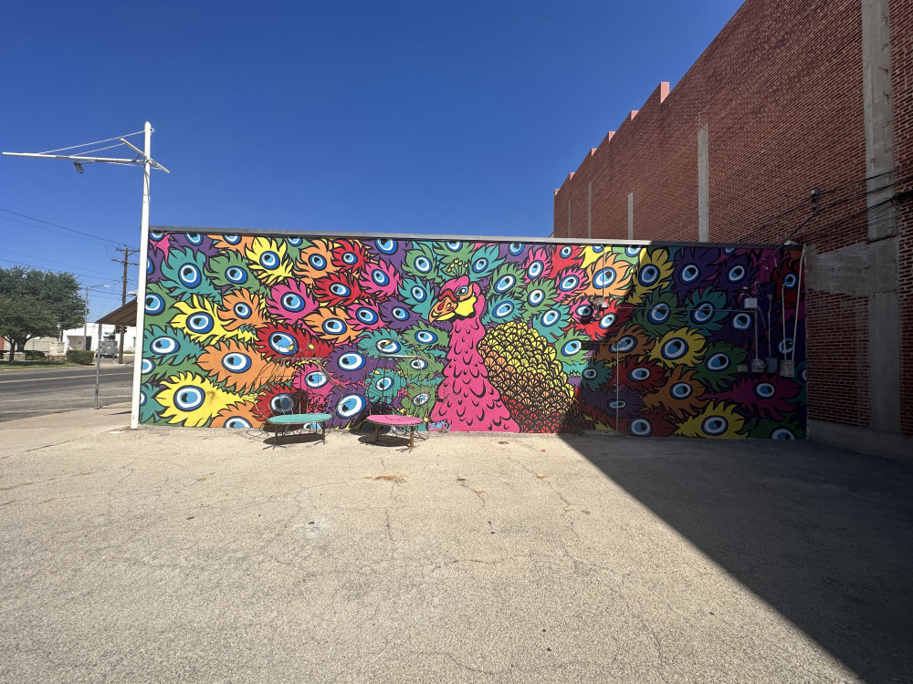 mural in San Angelo by artist unknown.