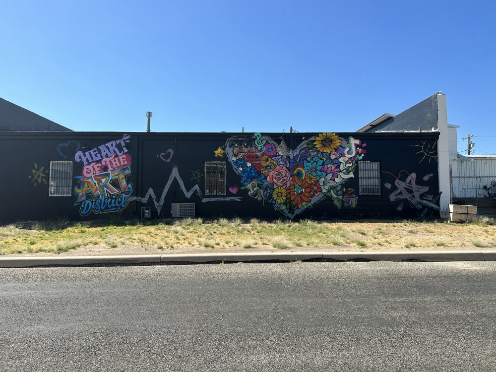 mural in San Angelo by artist unknown.