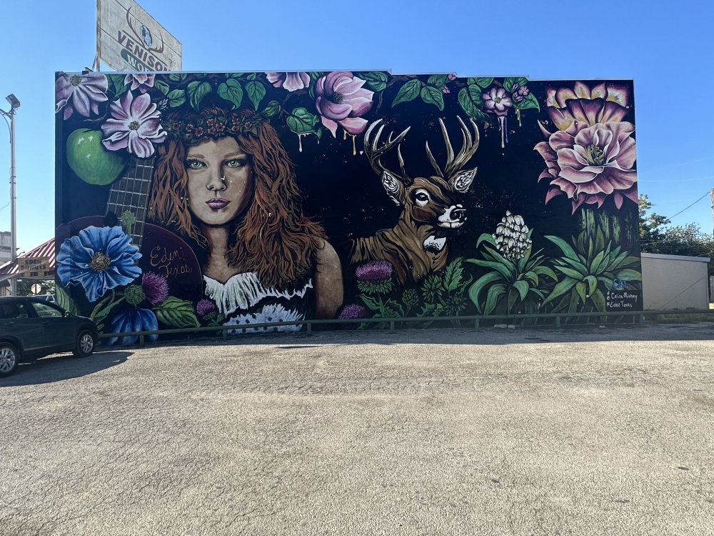 mural in Eden by artist unknown.