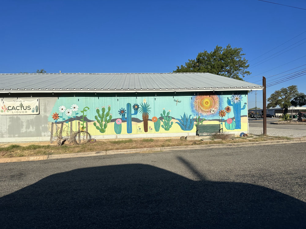 mural in Llano by artist unknown.