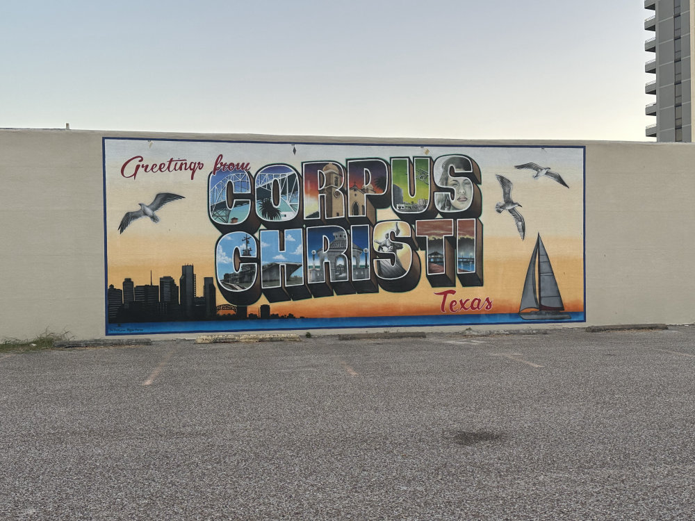 mural in Corpus Christi by artist unknown.