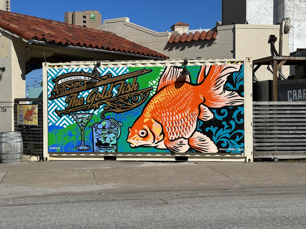 mural in Corpus Christi by artist unknown.