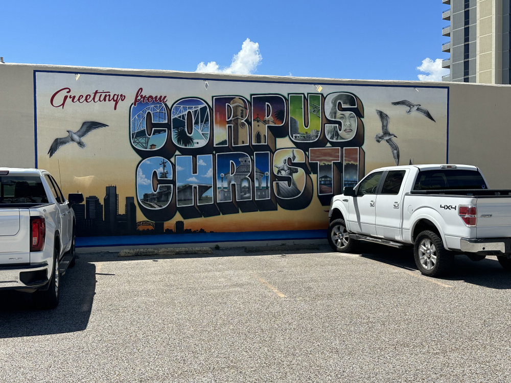 mural in Corpus Christi by artist unknown.