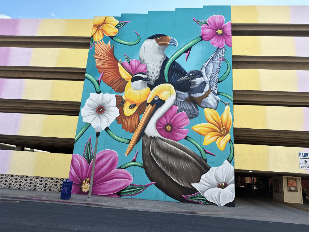 mural in Corpus Christi by artist unknown.