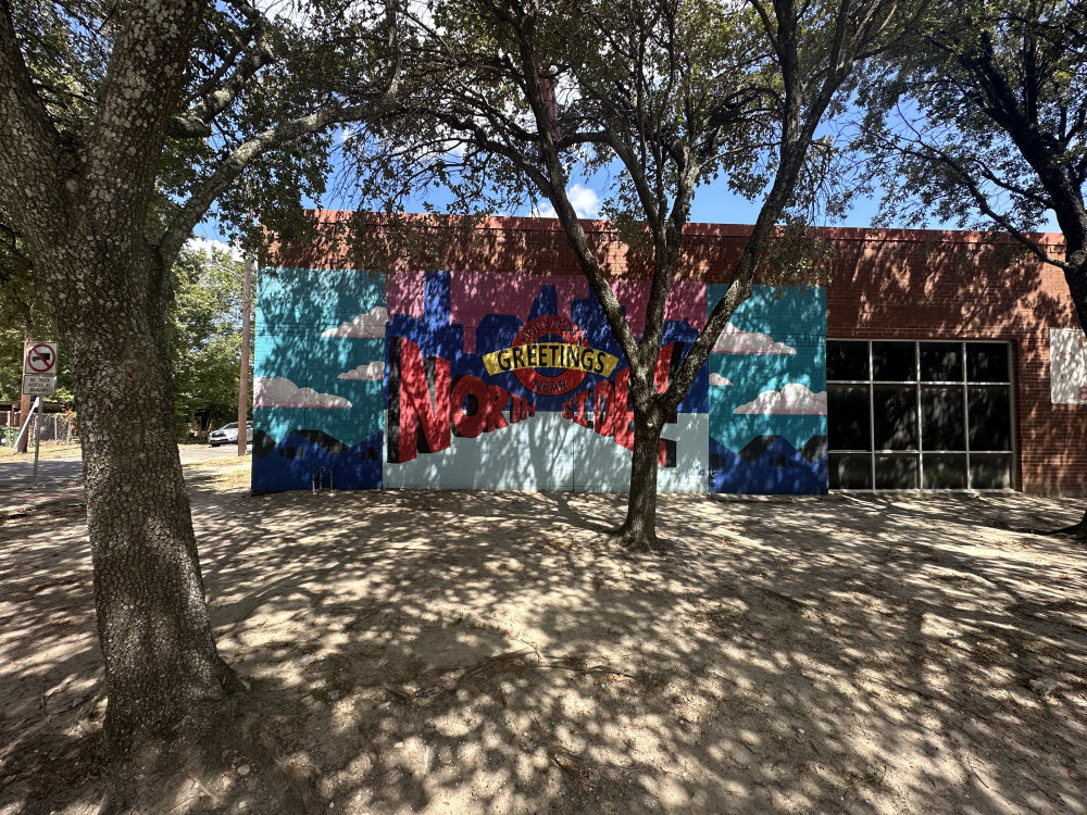 mural in Houston by artist unknown.