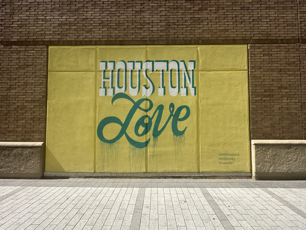 mural in Houston by artist Pandr Design Co.