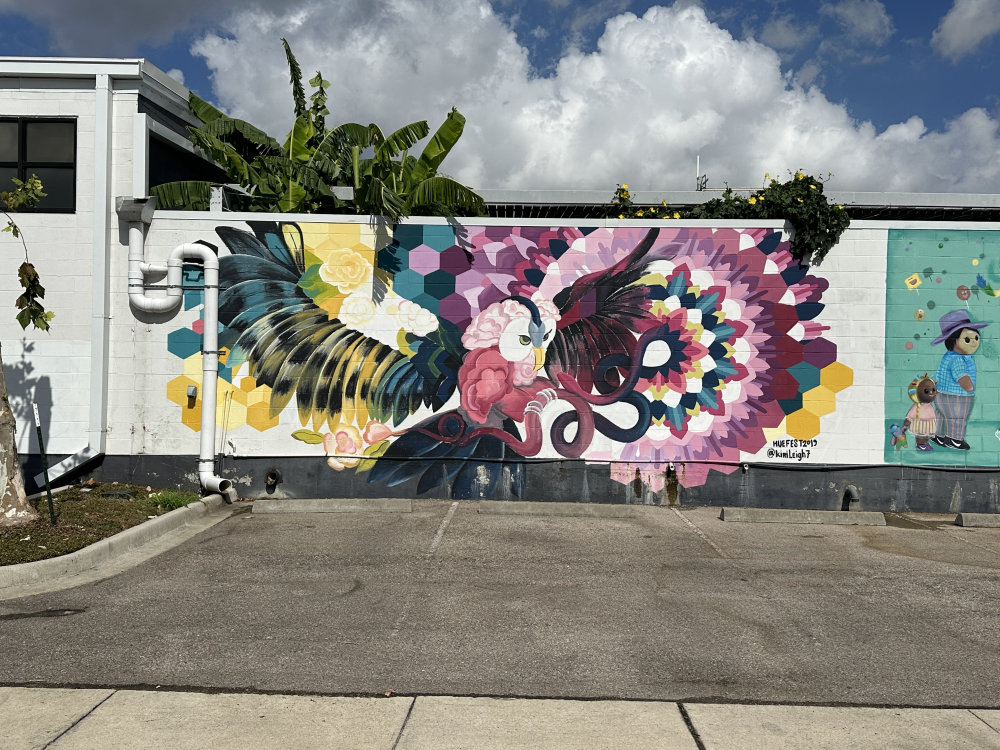 mural in Houston by artist Kiri Leigh Jones.