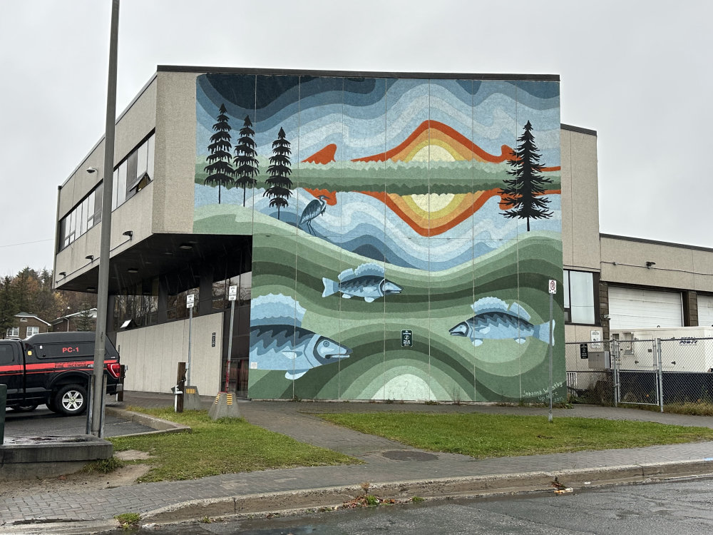 mural in Greater Sudbury by artist unknown.