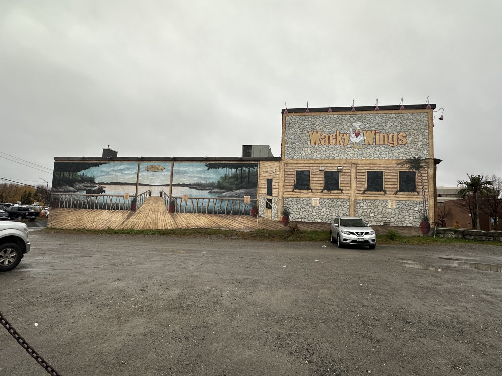 mural in Greater Sudbury by artist unknown.