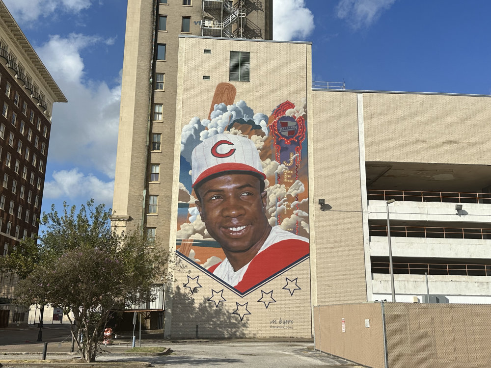 mural in Beaumont by artist unknown.