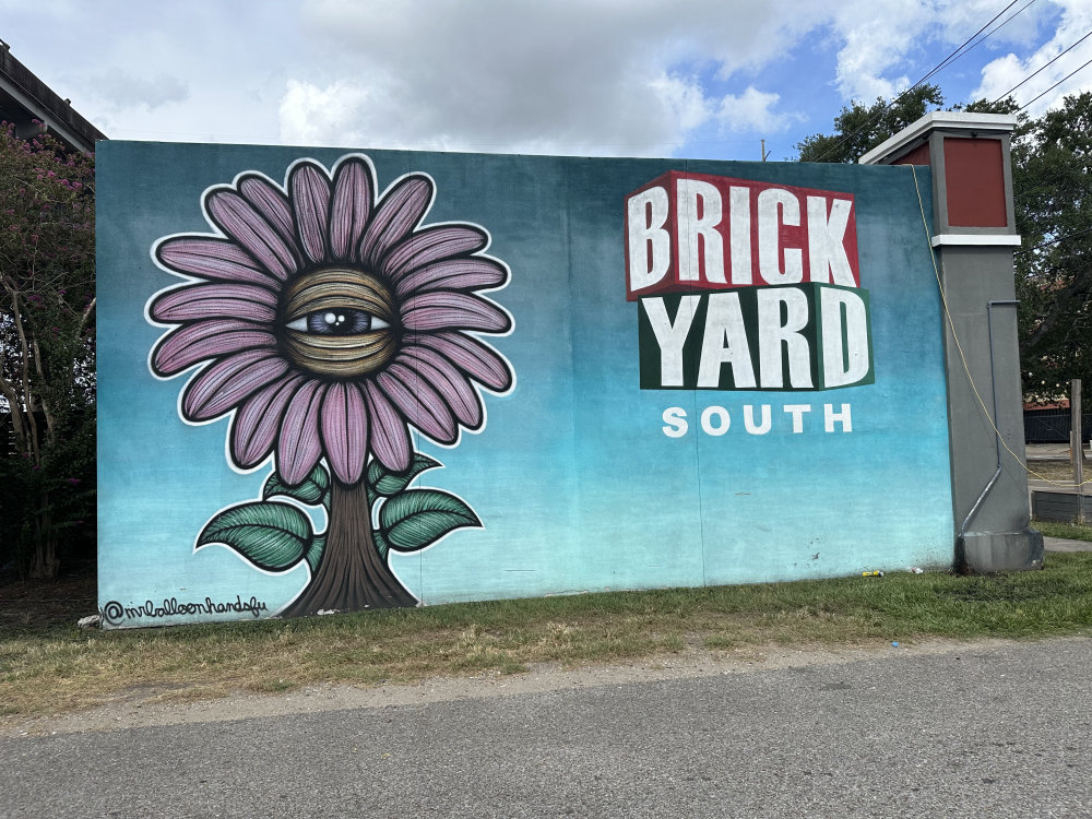 mural in Baton Rouge by artist unknown.