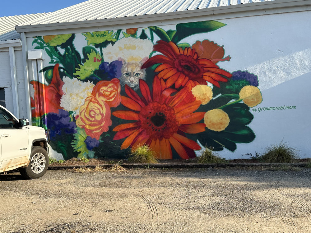 mural in Atmore by artist unknown.