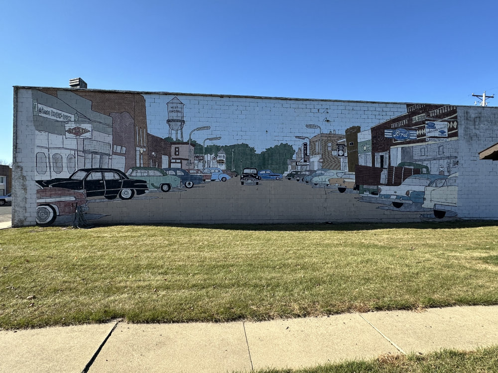 mural in West Concord by artist unknown.