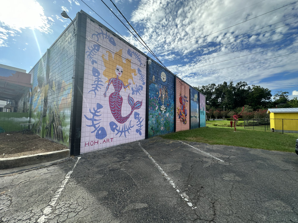 mural in Tallahassee by artist unknown.