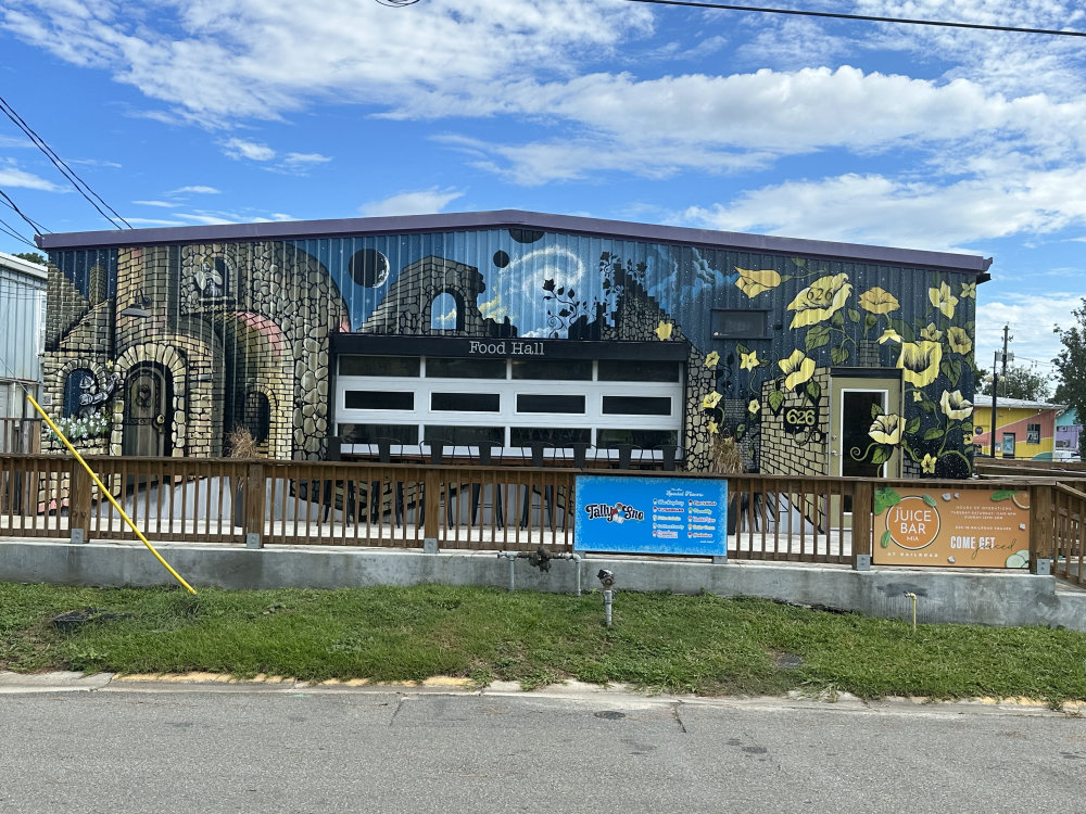 mural in Tallahassee by artist unknown.