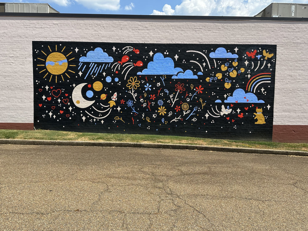 mural in Ruston by artist unknown.