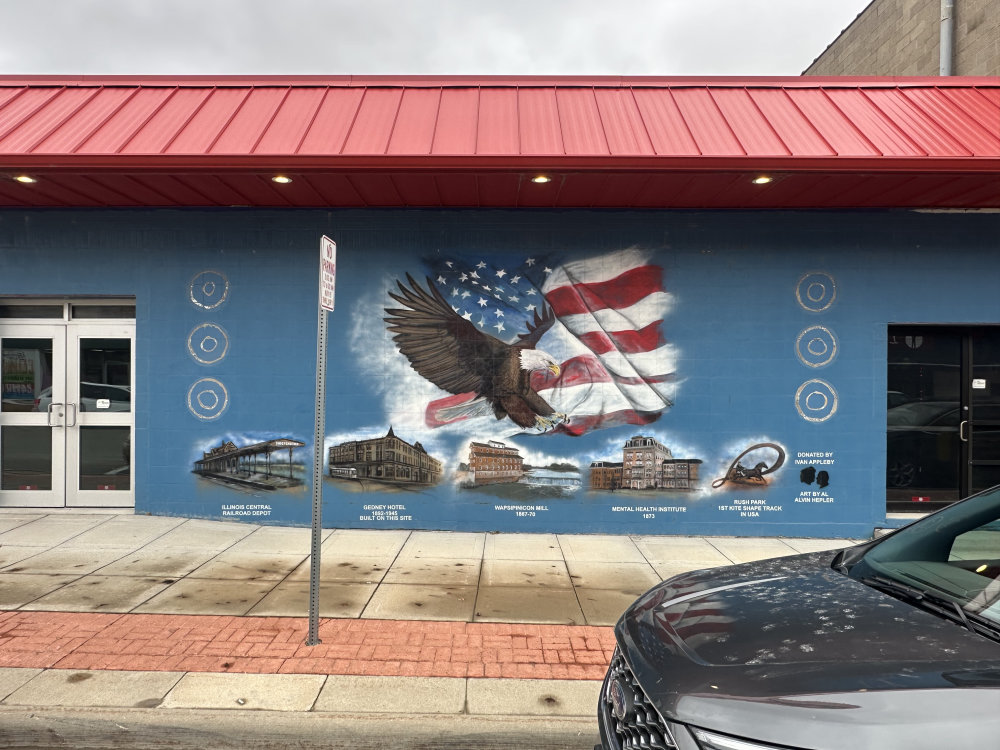 mural in Independence by artist unknown.