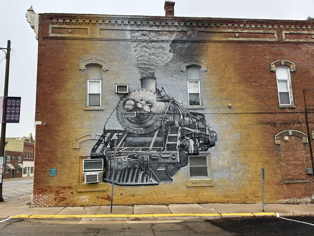 mural in Stockton by artist Chris Shannon.