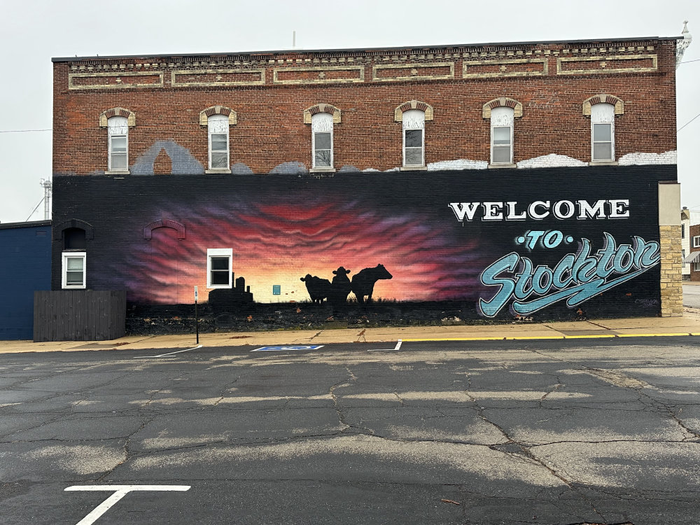 mural in Stockton by artist Chris Shannon.