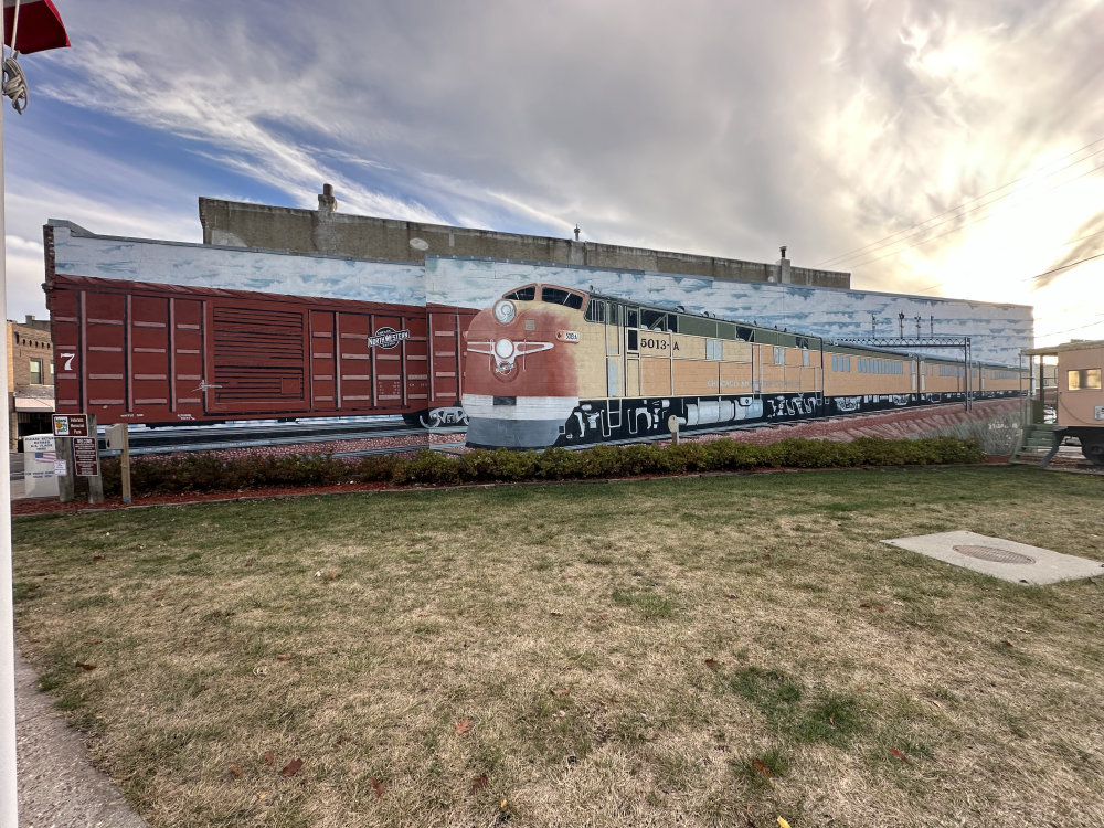 mural in Boone by artist unknown.