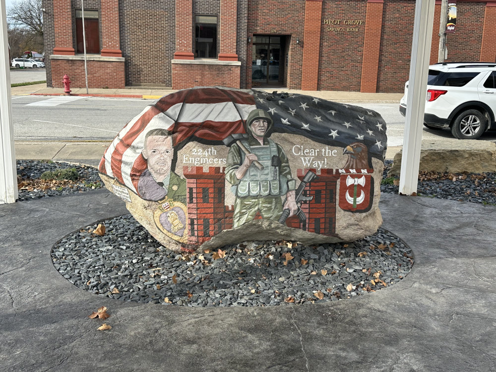 mural in Winfield by artist unknown.