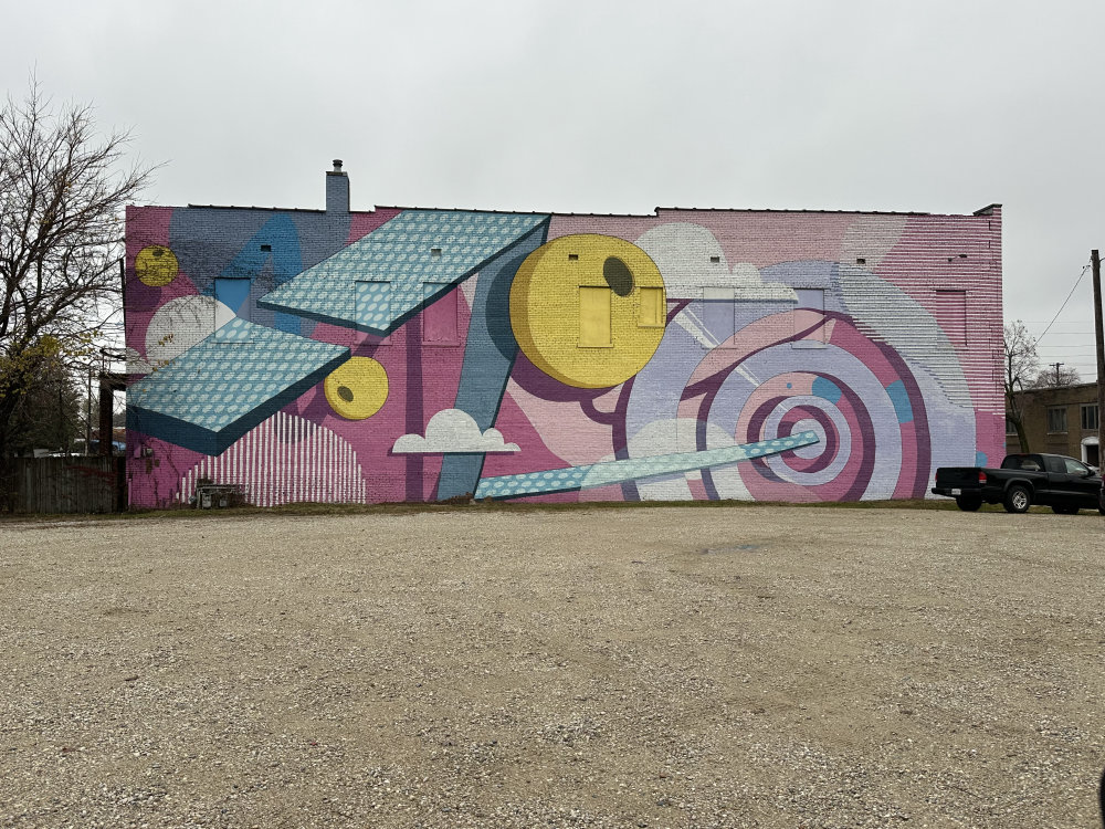 mural in Decatur by artist unknown.